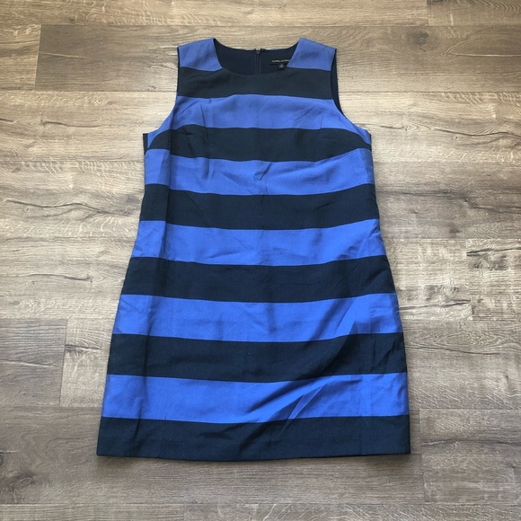 Banana Republic Dresses & Skirts - Banana Republic Blue Black Shimmer Shift Dress